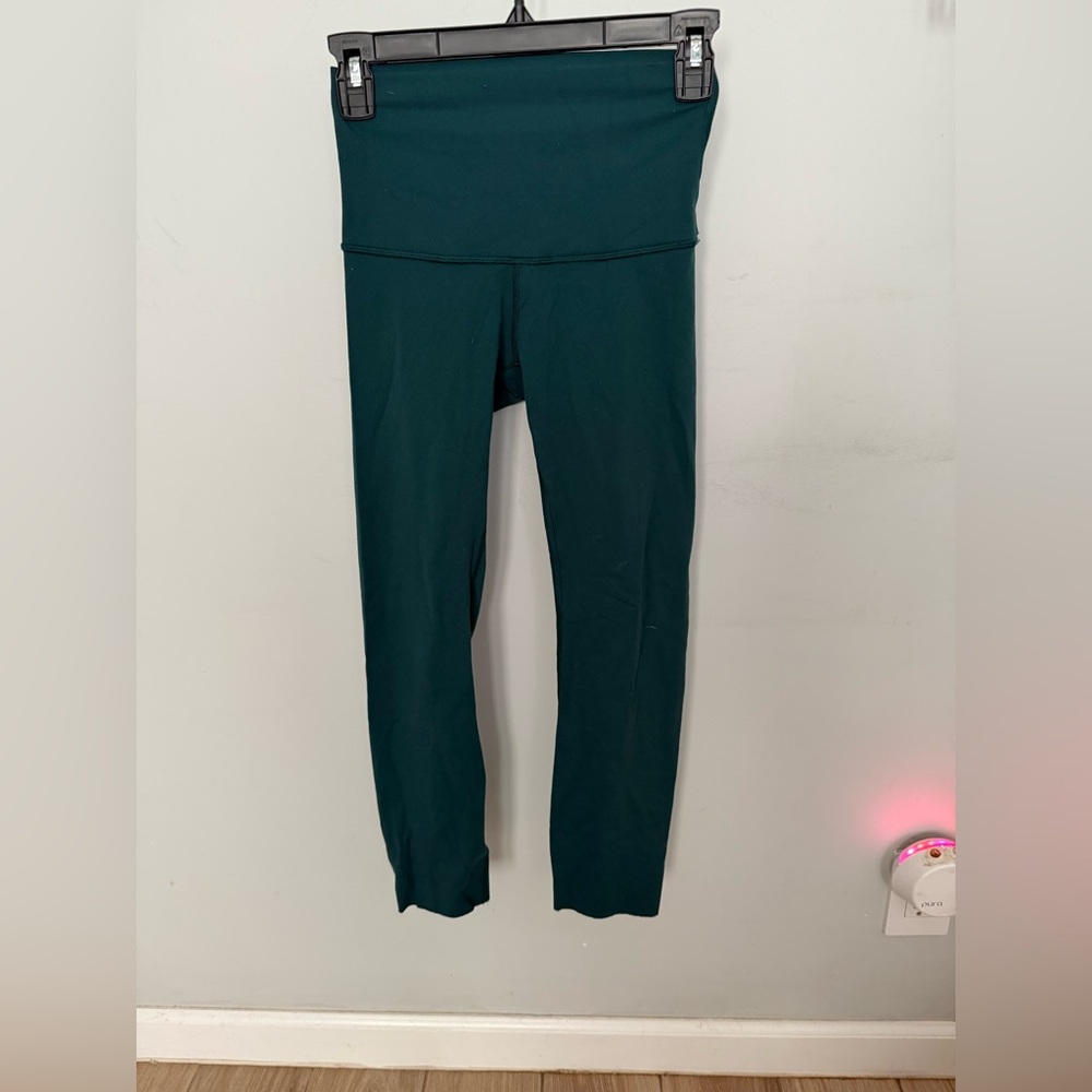 Lululemon Athletica Dark Green Leggings